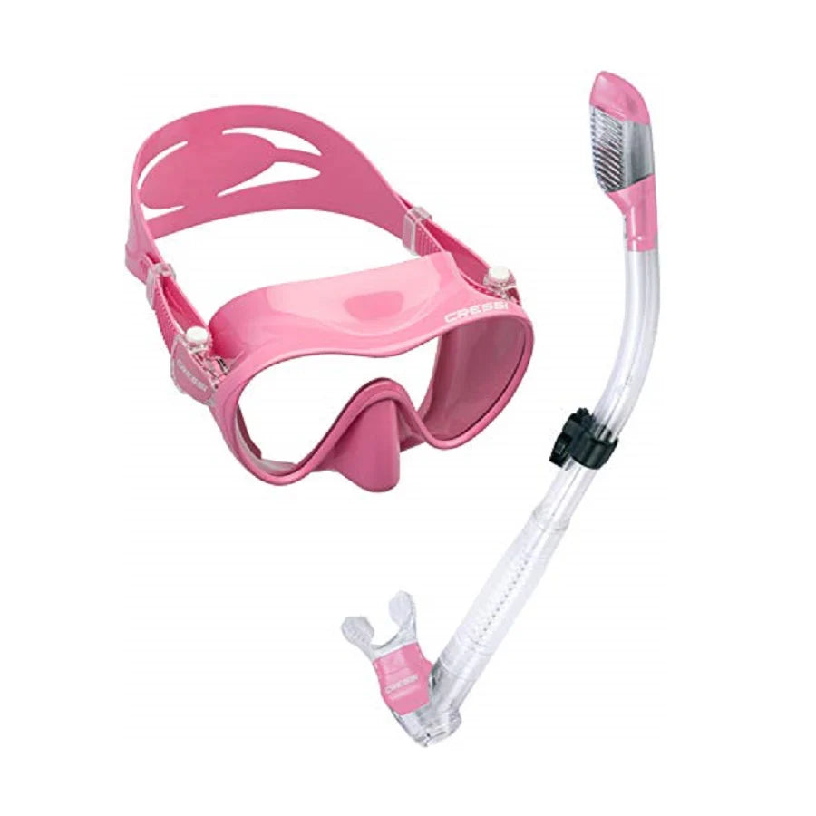 F1 Dry Mask and Snorkel Set - Dive & Fish