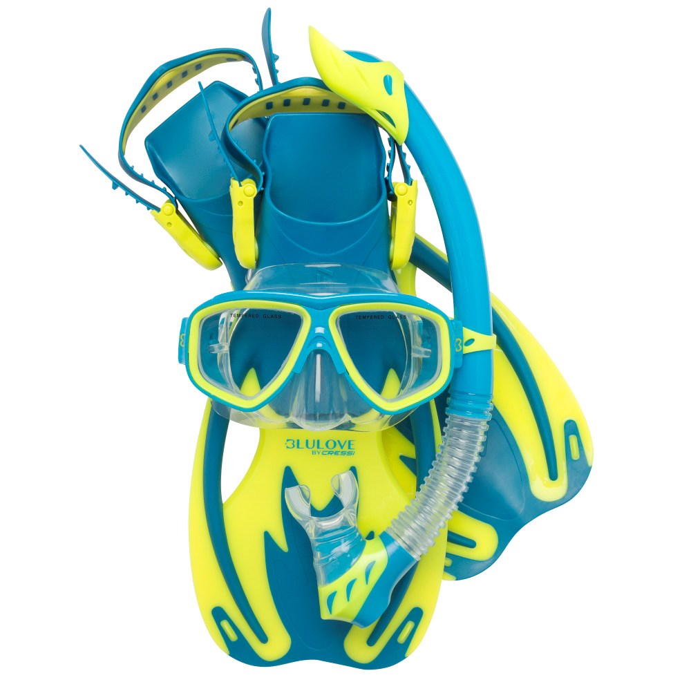Cressi Rocks Junior Snorkelling Set - Dive & Fish