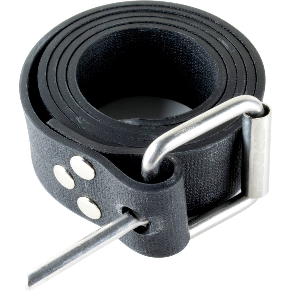 Deluxe Rubber Weightbelt with SS Marseillaise Buckle - Dive & Fish