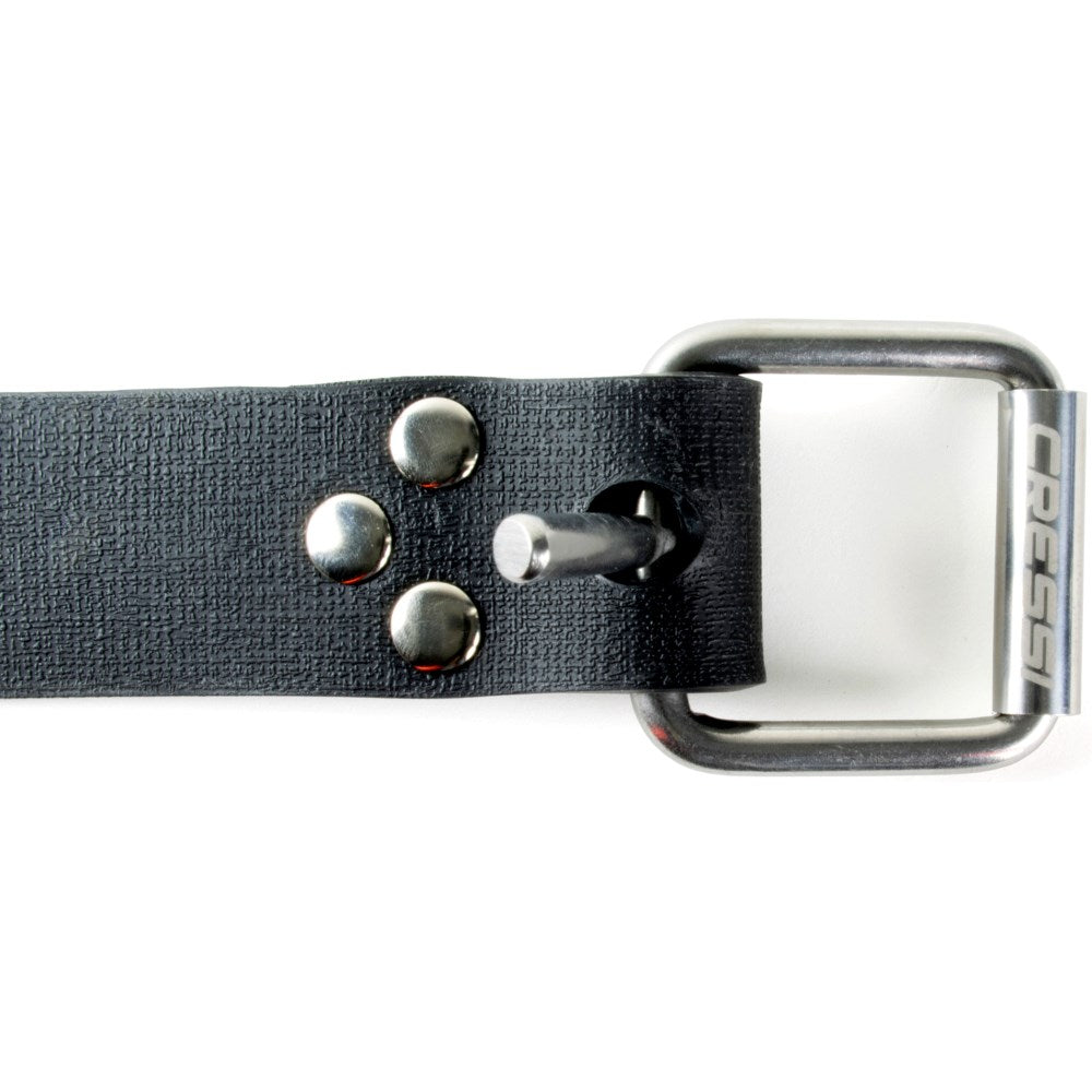 Deluxe Rubber Weightbelt with SS Marseillaise Buckle - Dive & Fish