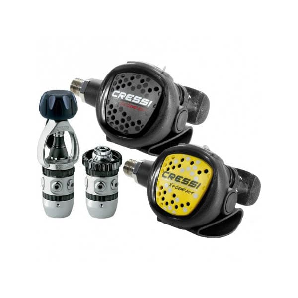 Cressi AC2 Compact Regulator and Octopus - Dive & Fish dive shop