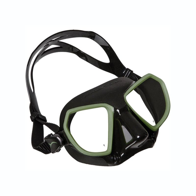 Salvimar Salvimar Mask Noah Green With Black Frame - Dive & Fish dive shop